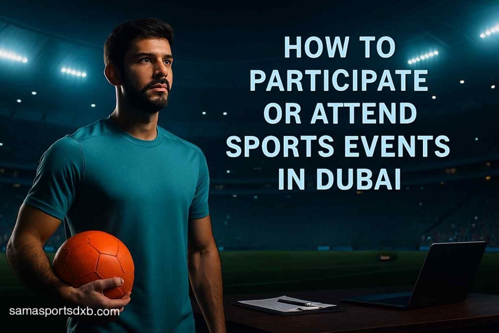 How to Participate or Attend Sports Events in Dubai