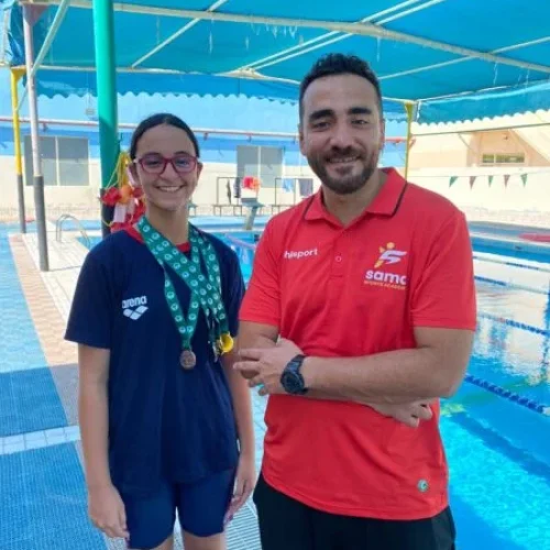 girls' swimming gala